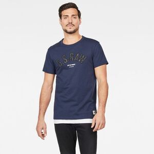 New G Star Raw graphic 12 R t shirt